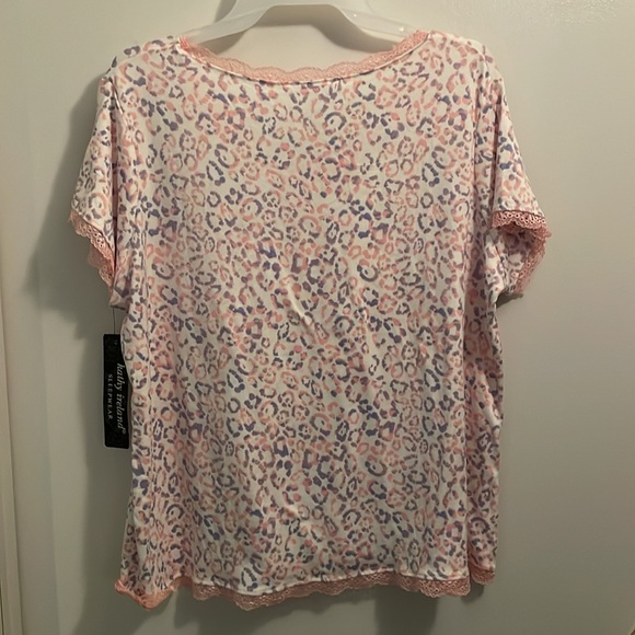 NWT Kathy Ireland pj short set. Size 1X - Picture 4 of 6